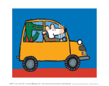 Maisy Drives a Car Affiches par Lucy Cousins
