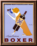 Appellation Boxer Póster por Ken Bailey