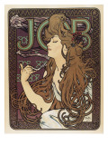 Job Reproduction procédé giclée par Alphonse Maria Mucha