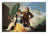 The Parasol Giclee Print by Francisco de Goya