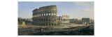 View of the Colosseum with the Arch of Constantine Giclee Print