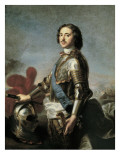 Portrait of Peter I Giclee Print by Jean-Marc Nattier