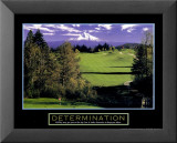 Determination: Golf - Art Print Determination: Golf - Art Print
