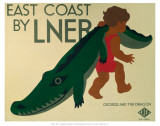 Côte Est avec LNER Posters