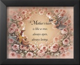 Mother's Heart Prints by T. C. Chiu