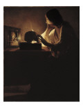The Repentant Magdalen Giclee Print by Georges de La Tour