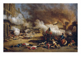 Assault on the Tuileries Giclee Print