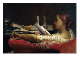 The Reader Giclee Print by Federico Faruffini