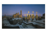 Domes at the Sunset Giclee Print