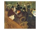 At the Moulin Rouge Giclee Print by Henri de Toulouse-Lautrec