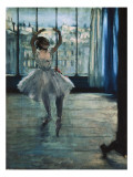 Dancer at the Photographer's Studio Giclee Print by Edgar Degas