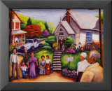 Country Church Service Poster par Mancusi 