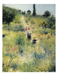 The Path Through the Long Grass Lámina giclée por Pierre-Auguste Renoir