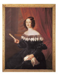 Portrait of Pilar De Jandiola Giclee Print by Antonio María Esquivel Y Suarez De Urbina
