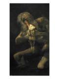Saturn Giclee Print by Francisco de Goya