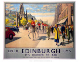Edinburgh by Rail Art