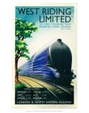 West Riding Limited, Steamline Train, Bradford, Leeds, London Posters