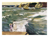 Departure of Boats Giclee Print by Joaquin Sorolla y Bastida
