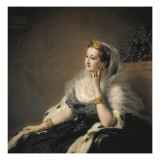 Eugenie, Eugénia María De Montijo De Guzmán (1826-1920) Giclee Print