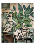 Still Life with Skull Giclee Print by Bohumil Kubista