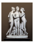 The Three Graces and Cupid Giclee Print by Bertel Thorvaldsen