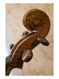 Luthier's Workshop, Pegbox of String Instrument Giclee Print