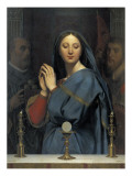 The Virgin with the Host Giclee Print by Jean-Auguste-Dominique Ingres