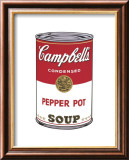 Campbell's Soup I: Pepper Pot, c.1968 Láminas por Andy Warhol Campbell's Soup I: Pepper Pot, c.1968 Láminas por Andy Warhol