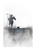 Death rides a horse Giclée-Druck von Alex Cherry