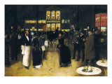 The Boulevard at Night, in Front of the Variety Theatre Giclee Print by Jean Beraud