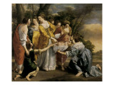 Moses Rescued from the Nile Giclée-tryk af Orazio Gentileschi