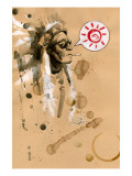 Indian Rock Giclee Print by Lora Zombie