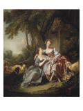 The Love Letter Giclee Print by Francois Boucher