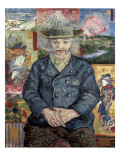 Père Tanguy (Father Tanguy) Reproduction procédé giclée par Vincent van Gogh