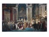 Consecration of the Emperor Napoleon and the Coronation of the Empress Josephine by Pope Pius VII Impressão giclée por Jacques-Louis David Consecration of the Emperor Napoleon and the Coronation of the Empress Josephine by Pope Pius VII Impressão giclée por Jacques-Louis David