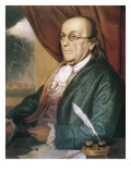 Franklin, Benjamin (1709-1790) Giclee Print