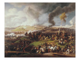Battle of the Moskova Reproduction procédé giclée par Louis Lejeune