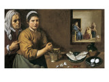 Christ in the House of Martha and Mary Giclee Print by Diego Velázquez