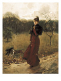 Walk Through the Park Giclee-trykk av Giovanni Boldini Walk Through the Park Giclee-trykk av Giovanni Boldini