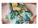 Double Bass and Vase Giclee Print by Juan Gris