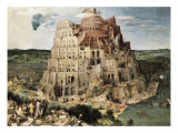 The Tower of Babel Giclee Print by Pieter Bruegel the Elder