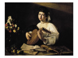 The Lute-Player Giclée-Druck von Caravaggio 
