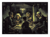 Les mangeurs de pommes de terre Reproduction procédé giclée par Vincent van Gogh