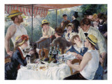 Luncheon of the Boating Party Giclée-tryk af Pierre-Auguste Renoir