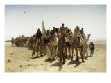 Pilgrims Going to Mecca (Pélerins Allant À La Mecque) Giclee Print by Leon-Auguste-Adolphe Belly