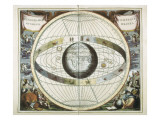Representation of the Universe as Tycho Brahe Giclee Print by Andreas Cellarius