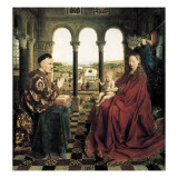 The Rolin Madonna Giclee Print by Jan van Eyck 
