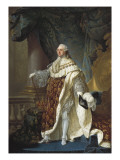 Portrait of Louis XVI Giclee Print by Antoine Francois Callet