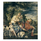 Venus & Adonis Giclée-Druck von Paolo Veronese
