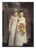 Les soeurs Ragan Reproduction procédé giclée par Jacob Eichholtz